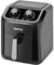 Geepas Vortex 5L Manual Air Fryer – Convection Air Fryer, 30 Minutes Timer & Non-Stick Basket – Oil Free Toaster Oven, 2 Years Warranty, 1600W, Black
