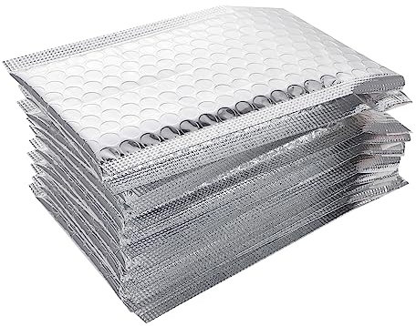 HAPINARY 100 Stück Luftpolstertaschen Zum Verpacken Von Kleidung Farbige Umschläge Luftpolstertaschen Luftpolstertaschen 4 X 8 Selbstklebende Versandtaschen 4 X 8 Luftpolstertaschen