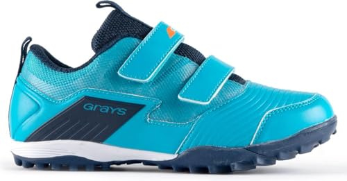 Grays Flash 3.0 Mini Scarpe da Hockey - Blu/Navy - Novità 2023/24, Blu, 30 EU