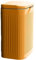 rongweiwang Poubelle en Acier Inoxydable - Poubelle Durable et élégante pour la Cuisine Poubelle de Cuisine Suspendue Facile à Efficace, Motif Romain Orange, 8L