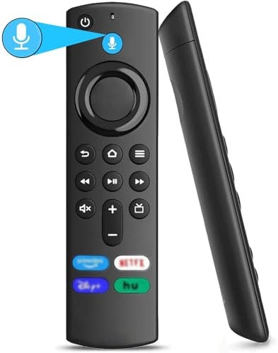 Ersatz-Sprachfernbedienung(3 Gen), Ersatz Fernbedienung mit Sprachfunktion, Kabellose Fernbedienung für Fire TV mit Sprachfunktion, für Smart Fire TV Stick 4K MAX L5B83G Fernbedienung 3. Generation