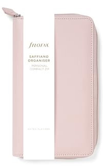 FILOFAX Personal Compact Zip Saffiano Zip Blush 2025