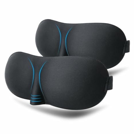 Schlafmaske 3d Sleeping Eye Mask Travel REST AIDE Augenmaske Abdeckung Patch gepolstert weich