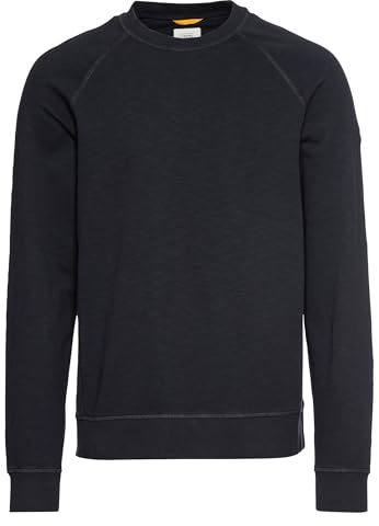 camel active Herren Sweatshirt für Herren – Regular Fit | Rundhals | Baumwolle | Atmungsaktiv Dunkelblau, Menswear-XL