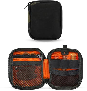 VIPERADE VE34 Mini EDC Bolsa Organizador, Pequeña Bolsa de Herramientas para Hombres, Mini Bolsa Táctica EDC Compacta, Pequeña Bolsa con Cremallera YKK Mini Monedero, Bolsa Multiusos para Mini Equipo