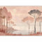 murando - Fototapete Selbstklebend Muster im Retro Sti 294x210 cm - Vlies Tapeten Tapetenfolie XXL Moderne Wanddeko Design Wand Dekoration Wohnzimmer Möbelfolie Büro Flur - Terrakotta c-H-10042-a-a
