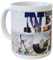 CBKREATION Taza de cerámica Nueva York