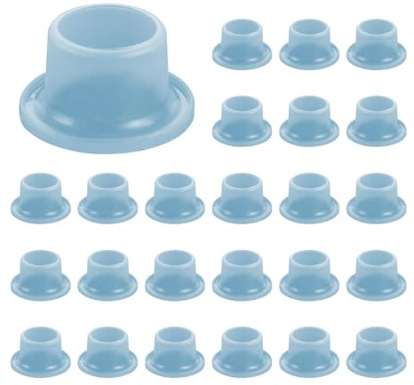 Tiardey 50 PCS Faucet Leakproof Seal Faucet Triangle Valve Silicone Gasket Waterproof Sealing Ring Pad