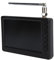 Tomvorks Portable TV with 5 Inch Color TFT-LED Display, 1080p Video, USB, Memory Card Slot, 1500mAh Battery, for Travel, Camping, Mini TV
