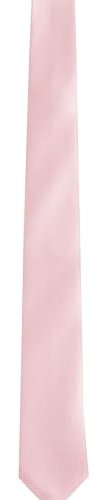 NEXT Herren Strukturierte Krawatte, schmal Rosa one size