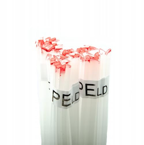 Rosfix PELD-Schweißdraht – Hochwertiges Weiß | 50g, Länge 42 cm | Für Industrietanks, LKW-Kotflügel | Kunststoffschweißen