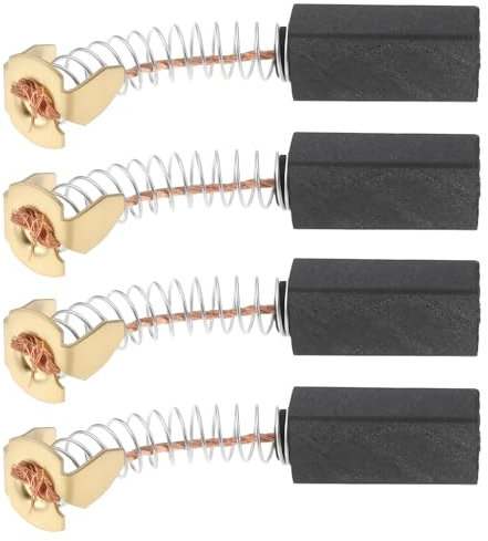 The Lord of the Tools Lot de 4 Balais de Charbon Compatible avec BLACK & DECKER PL40 P.L40 PL40C E68 Scies Circulaires