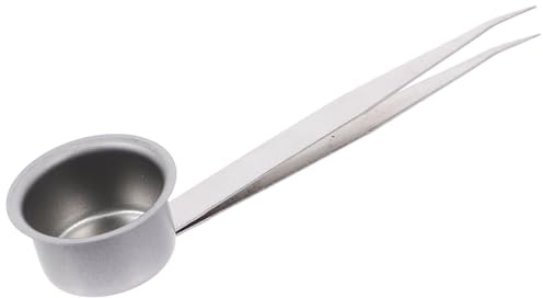 Hemobllo Kerzenlöscher Silberfarbener Dochtlöscher aus Weißblech mit Stabilem Design und Langer Lebensdauer für Kerzen und Aromatherapiekerzen im