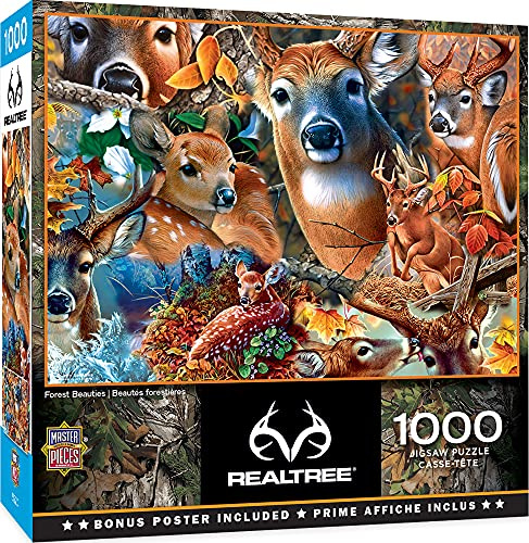 Master Pieces Forest Beauties Puzzle 1000 Teile