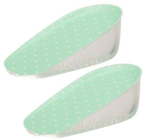 Silikonsohle Selbstklebend für Unsichtbare Erhöhung, Schuheinlagen Erhöhung, Silikon Schuh Einlegesohlen, Silikon Gel Einlegesohlen Höhe Erhöhen Sie Den Fuß Orthesenbogen Stützschuhe Fersenpolster(3.