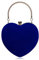 NICOLE & DORIS Abendtasche Damen Abend Clutch Umhängetasche für Hochzeit sketten Tasche Handtasche für Party Blau