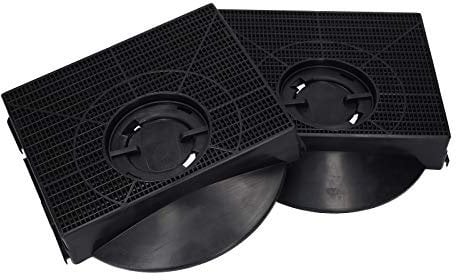 2 x activated carbon filter for Whirlpool Bauknecht 484000008581 Wpro CHF303 Typ 303 cooker hood extractor fan