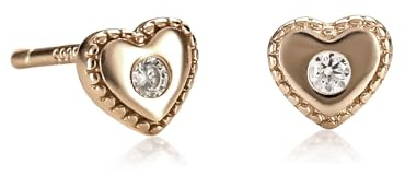 namana Kleine Ohrringe aus Roségold Vergoldetem 925 Sterling Silber - Schlichte und Süße Ohrringe für Frauen und Mädchen, Schmuck für Damen Mit Geschenkbox