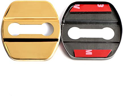Car door lock cover for Nissan juke qashqai j11 10 x trail note tiida,Decorative protective cover for car door lock 4pcs/set