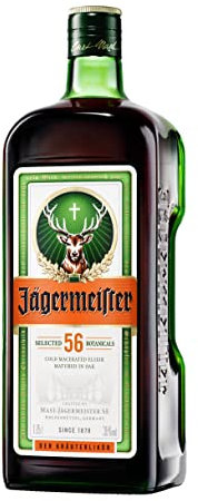 JÄGERMEISTER - Licor de Hierbas 1750 ml, con 56 Ingredientes Naturales