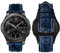MroTech Lederarmband Kompatibel mit Samsung Galaxy Watch 46mm/Galaxy 3 45mm/Gear S3 Frontier Armband 22mm Ersatz für Huawei Watch GT/GT2 Pro/GT 2e/GT 2 46 mm/3/3 Pro Uhrenarmband Leder-Nostalgic Blau