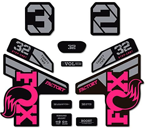Adesivi compatibili con forcella bici Fox 32 step cast 2022