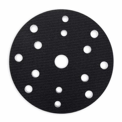 DETAILINGPADS Polierscheibe Softauflage für Exzenterschleifer 2 Stück Set | Excenter Schleifmaschine Akku Buffer Pad | Schleifteller Polierteller Schutzauflage Schleifscheiben | Fi 150/10-14+1 Löcher