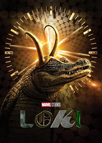Displate Marvel Loki Metallposter Marvel Poster Marvel Deko Marvel Merch Marvel Loki Bilder Marvel Film Poster Marvel - Loki - Alligator Loki Loki Poster 32x45cm
