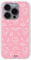 Personalaizer Original Case Compatible with iPhone 14 Pro with Hello Kitty Pattern Design on Pink