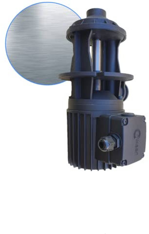 Eintauchpumpe Edelstahl Pumpenwelle Kühlmittelpumpe 400V 60Lt Tauchtiefe 110mm