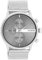 Oozoo Timepieces Herren Uhr in Silber Grau | Armbanduhr Herren mit Mesh Metallarmband | Hochwertige Uhr für Männer | Edle Analog Herrenuhr in rund C11101