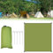skytowards Lona de Suelo para Tiendas de Campaña Lona Impermeable Ligera Multiusos Lona Sombra Exterior con 4 Clavos de Tierra Manta para Pícnic Ultraligero para Acampar, Picnic, Playa (200 * 210cm)