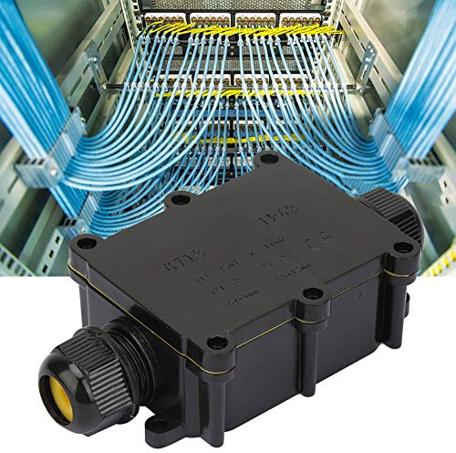 IP68 Wasserdichter Anschlusskasten Aus PC Material Für Elektrische Kabelverbindungen Im Aussenbereich (zwei Wege)