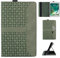 Rostsant Coque pour iPad 9.7 Pouces 6. Generation 2018/5. Generation 2017 /iPad Air 1/2 Modell A1822 A1823 A1893 A1474 A1475 Support Rotation Multi Angle de Visualisation Sangle de Protection Verte