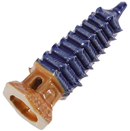 Housoutil Aquarium Turm 3 Zoll Keramik Aquarium Pagode Dekorative Ornamente Für Zuhause