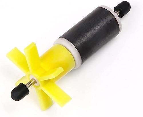 Roue pour pompe Lay Z Spa - Filtre de rechange inclus - Arbre en acier inoxydable et capuchons (jaune)
