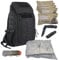 Troja Tactical Stop Bleeding Rucksack: Erste-Hilfe-Set mit 5 Stück Notfallbandagen, 1 Tourniquet, 2 Messern und 62 teiliges Erste-Hilfe-Kit ÖNORM Z 1020 Typ 2