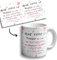 OOPS Taza Que Todo lo Bueno te siga te encuentre y te abrace - Tazas originales - 350 ml - Tazas con Frases motivacionales (TAZA)