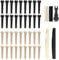 36pcs Guitar Bridge Pins with Bridge Pin Puller Remover, Guitar Pegs Parts Replacement Tool Acoustic Guitar Bridge Pins String Pegs Guitar Pegs Guitar String Winder and Cutter for Guitar Parts