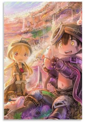 ZAJSGPUR Fantasy Anime Made In Abyss Poster Dekorative Malerei Leinwand Wandkunst Wohnzimmer Poster Schlafzimmer Malerei 12x18inch(30x45cm)