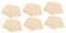 SHINEOFI 3 Sätze Brett Aus Lindenholz Rohlinge Zum Basteln Rustikal Leer Balsa Schneiden Bastelholz Platten Holzbrett Holztafel Holzpanele Diy Liefert Holzplatte Hölzern 10 Stück * 3