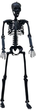 Skelettdekoration,Dekoration Für Geisterbrühe Mit Realistischen Skelett Mit beweglichen Leitern - Beängstigende Halloween-Gadgets Für Balkon Garten Terrasse Rasen Patio