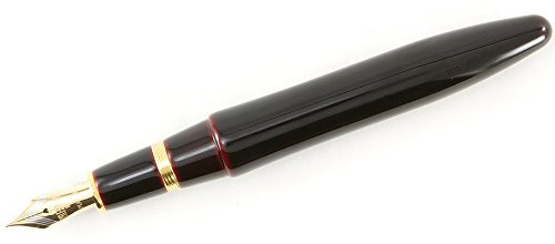PLATINUM Japanischer Füllfederhalter Izumo/Nib/Feder: B/Handgefertig/Feder aus 18-Karätigem Gold/mit Geschenkbox/Füllhalter/Rot