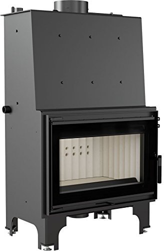 Kamineinsatz wasserführend kratki AQUARIO O16 mit 16 kW Doppelverglasung