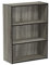 Furinno Pasir 3-Stufe offenes Regal, Bücherregale, Französisches Eichengrau, 57.7 (Breite) x 80 (Höhe) x 24.1 (Tiefe) cm, Französische Eiche