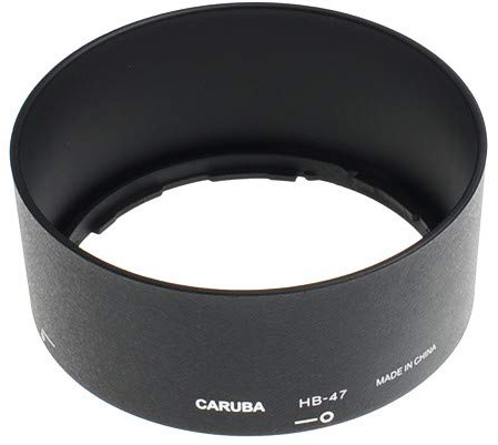 Caruba HB-47 Objektivdeckel (Rond, Nikkor AF-S 50mm f/1.4G Nikkor AF-S 50mm f/1.8G Nikkor AF-S 50mm f/1.8 Special Edition, Schwarz)