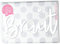 Bügelbild Braut JGA 16 cm Flockfolie Aufbügler Applikationen Bügelsticker für Stoffe Textilien zum Aufbügeln, Farbe:weiss