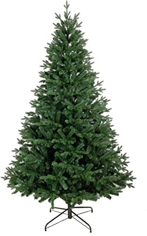 Albero di Natale Artificiale Madesimo| Altezza 180 cm | Diametro 100 cm | 277 Rami |Semplice e Veloce da Montare, non Necessita di Istruzioni |In PVC per Uso Interno