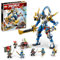 LEGO NINJAGO Jay's Titan Mech 71785, großes Actionfiguren-Set, Kampfspielzeug für Kinder, Jungen und Mädchen mit 5 Minifiguren & Stud-Shooting Armbrust Spielset