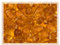 Czech 50-Piece Glass Beads, 6x9mm, Teardrop Amber Topaz Orange Transparent